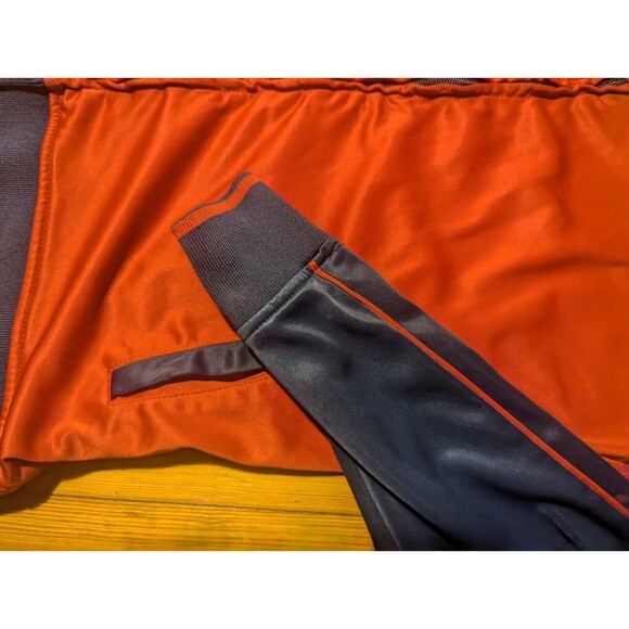 FC Barcelona FCB Large Jacket Zip-up Warm-up Mock Neck Size L Vintage - Picture 5 of 6